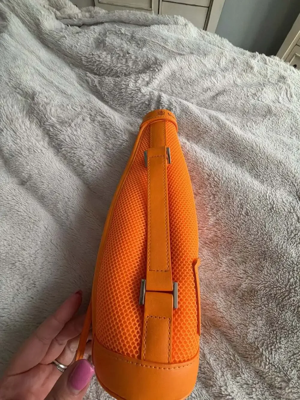 Veuve Clicquot Branded Orange Insulated Champagne Bottle Ice Jacket Sleeve